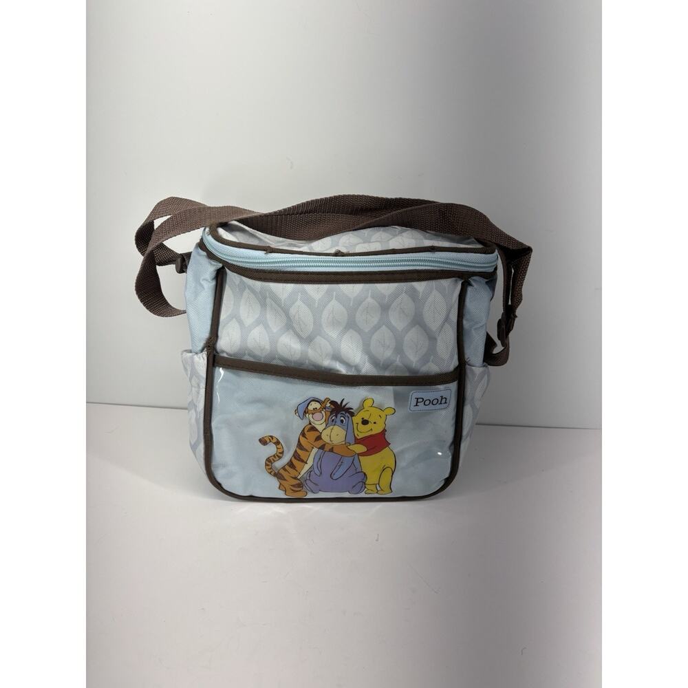 Disney Winnie the Pooh Diaper Bag Tigger Eyore Baby Tote Pockets Small 2012